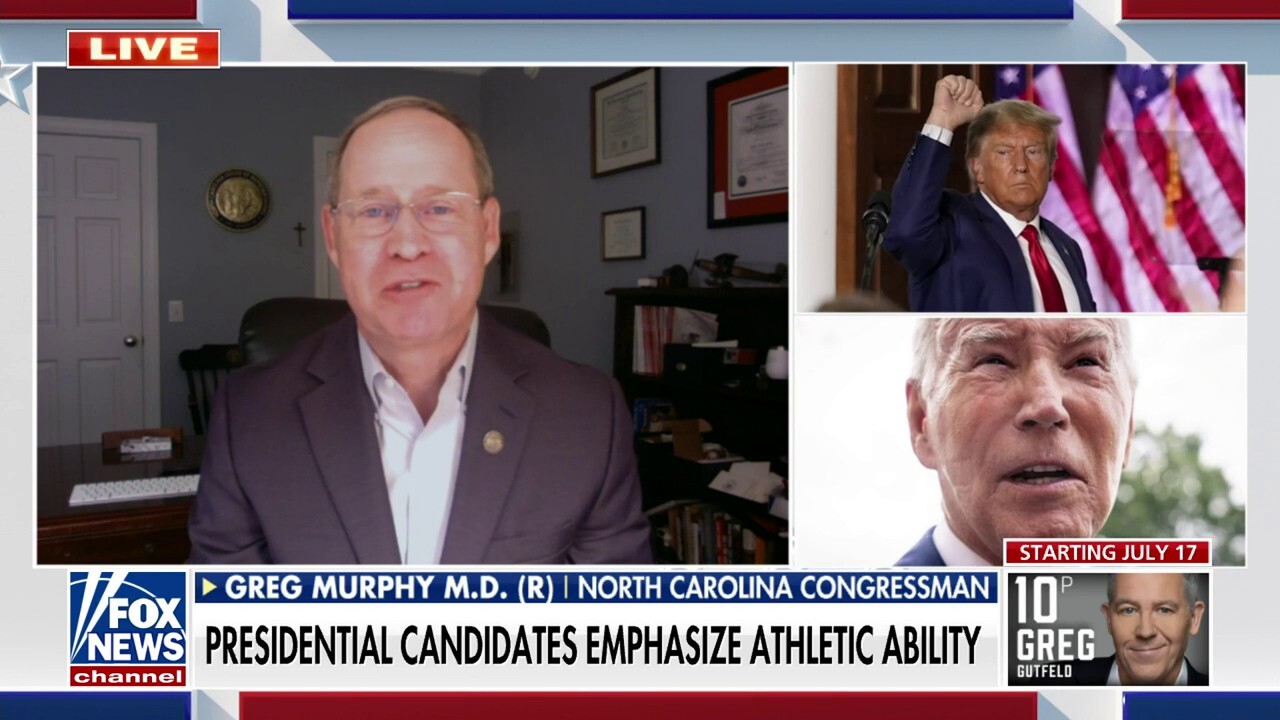 2024 presidential candidates showcase athletic ability 