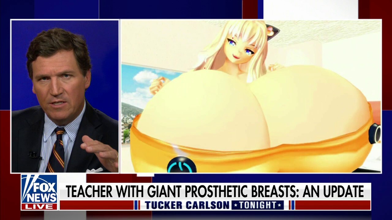 Giant cartoon breasts