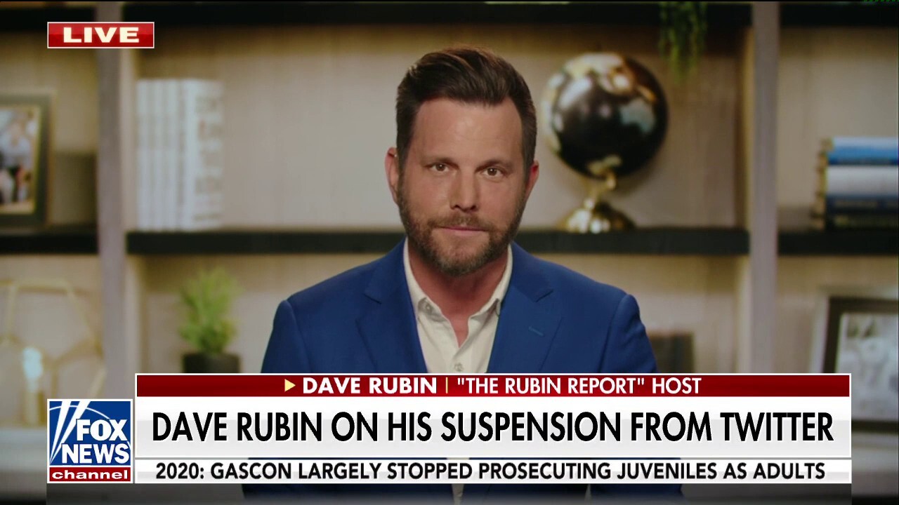 Dave Rubin on Twitter suspension and reinstatement