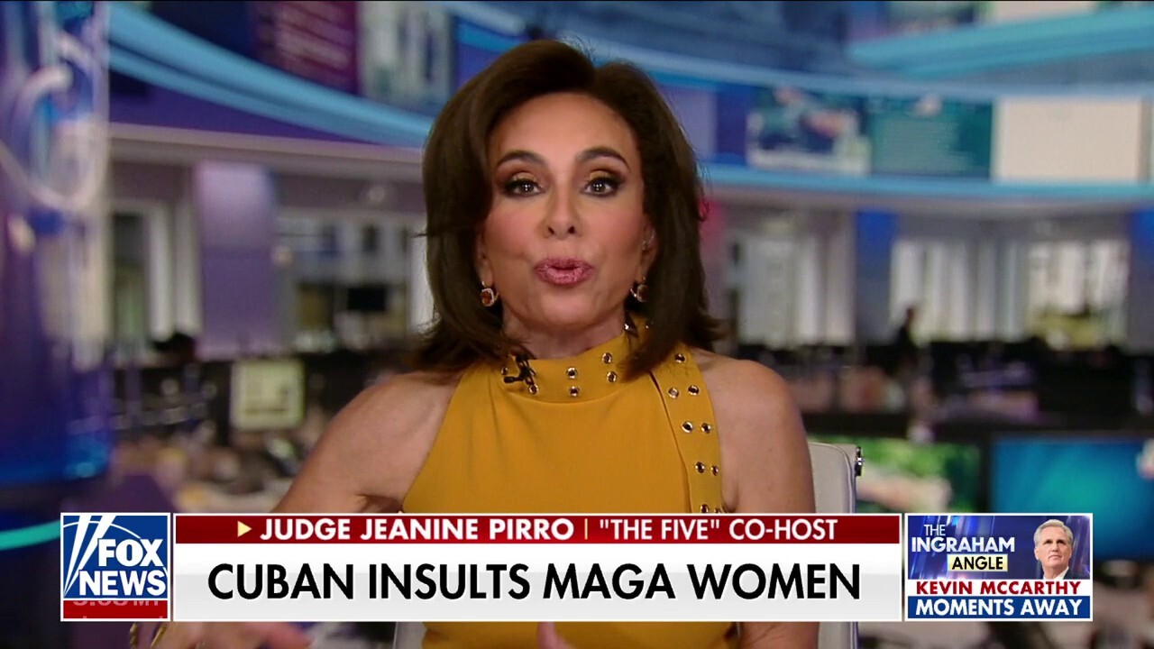 Judge Jeanine slams Mark Cuban’s comment about women who back Trump