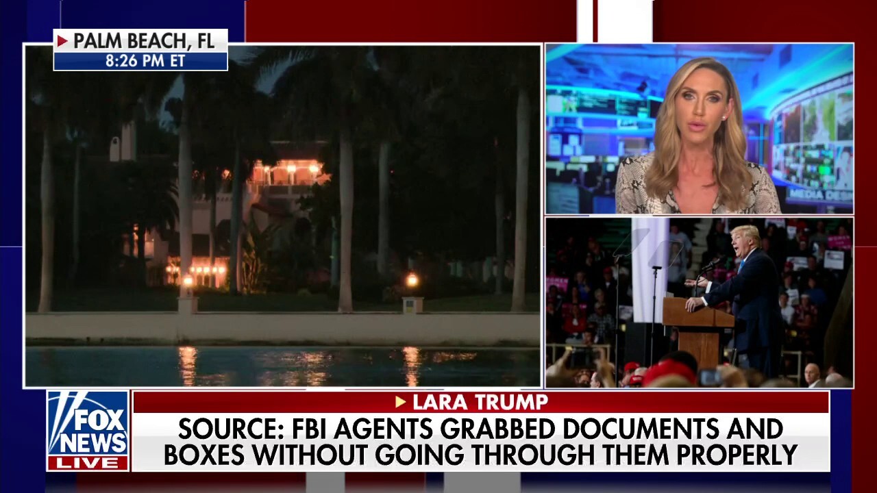  Lara Trump on Mar-a-Lago raid: This is about weaponizing the justice system