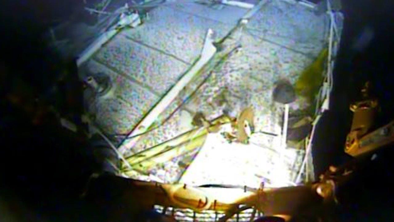 NTSB releases first pictures of El Faro wreckage 
