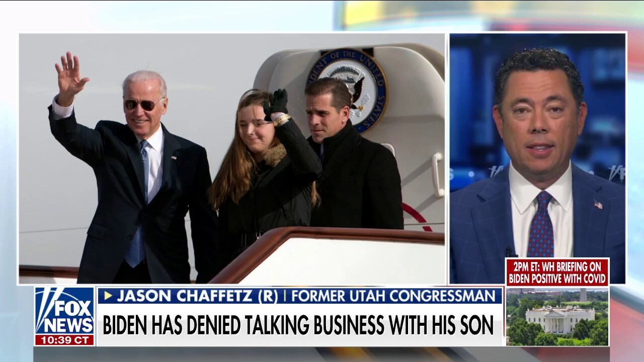 Chaffetz slams Biden for denying business ties to Hunter: Money was flowing 'by the millions' 