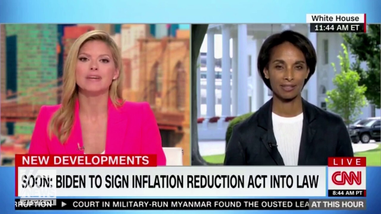 CNN Anchor blasts White House econ adviser over Inflation Reduction Act's name: ‘Could have named’ it something else