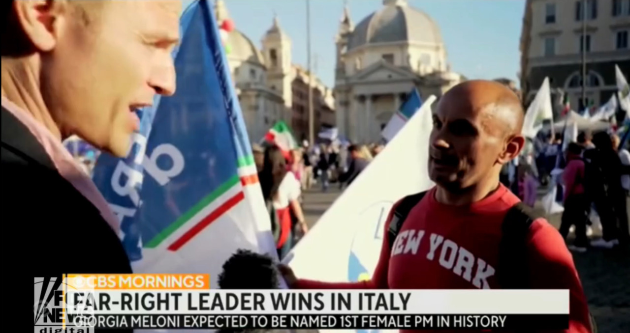 'CBS Mornings' critiques new Italian prime minister-elect's allegedly fascist ties