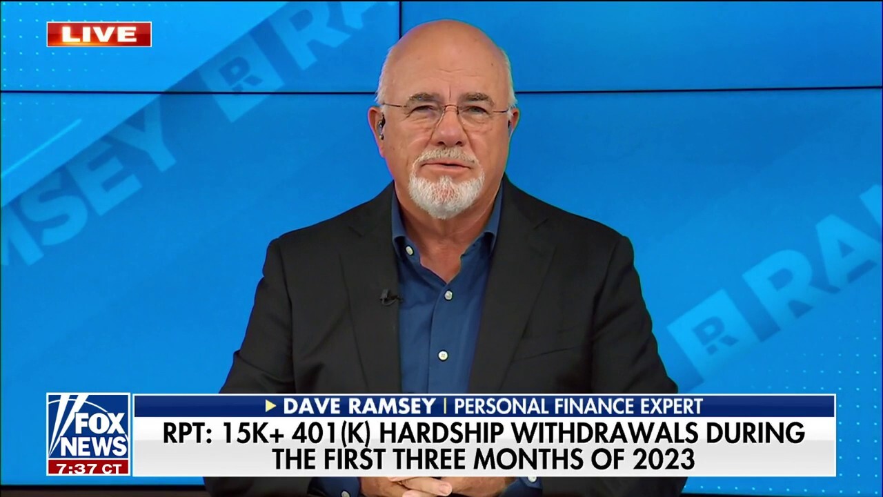 Personal finance expert and 'The Ramsey Show' host Dave Ramsey joins 'Fox & Friends' to discuss Americans making 'hardship' withdrawals from their 401(K)s, student loan debt and shares tips on how to improve finances.