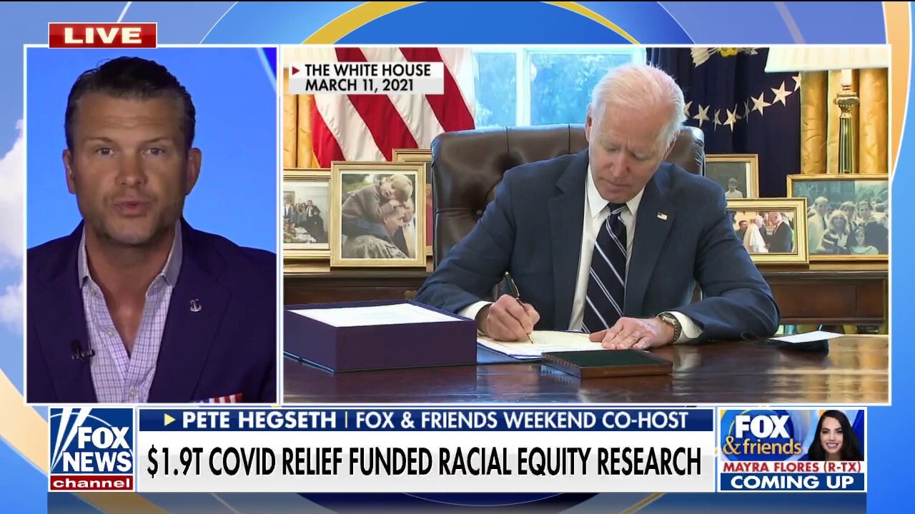 Pete Hegseth: Biden’s COVID relief funds used to indict America