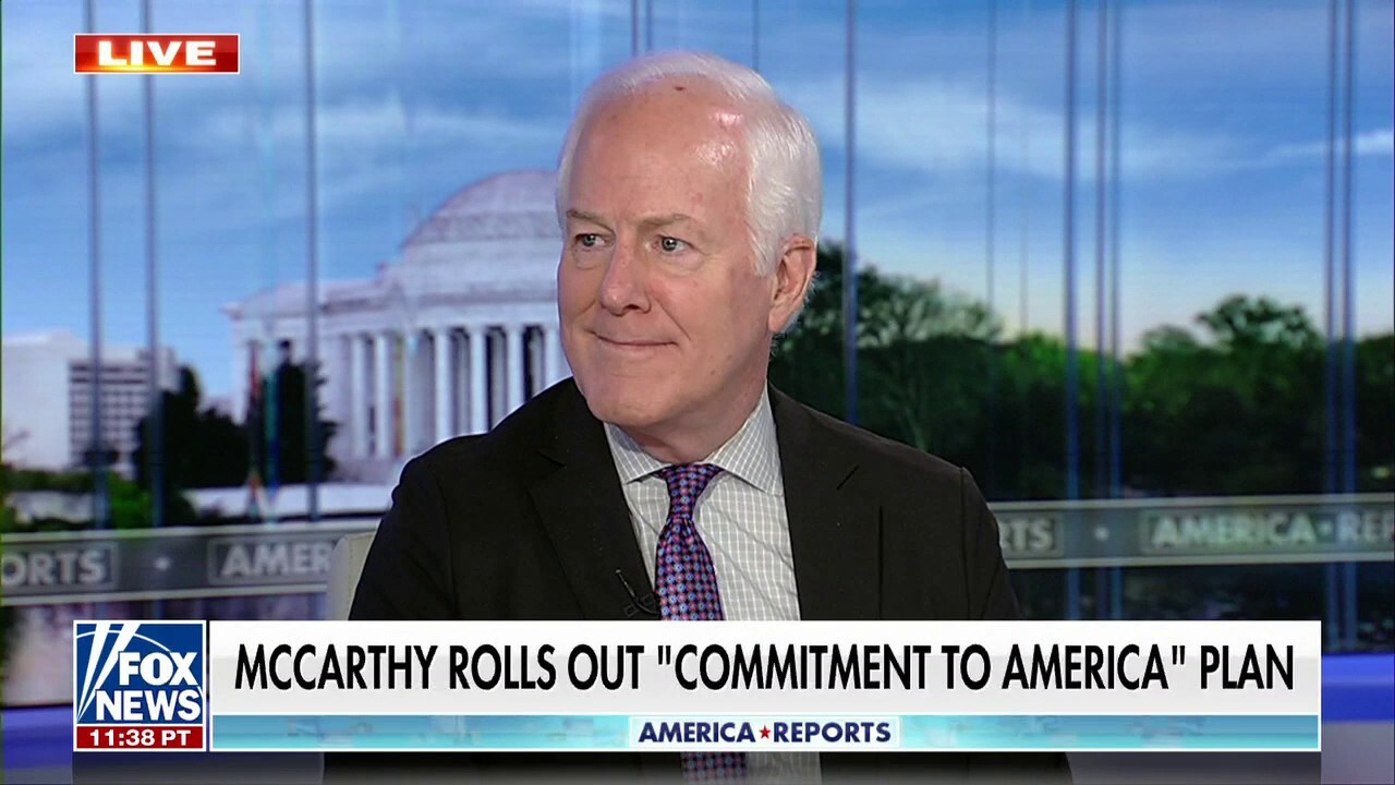 McCarthy’s ‘Commitment to America’ plan is ‘smart politics,’ show the people our solutions: Sen. John Cornyn