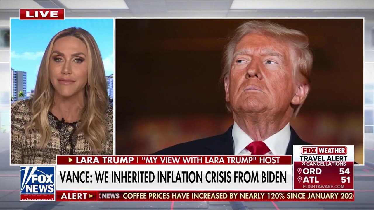 Lara Trump highlights Trump's trade policies, deregulation push amid high prices