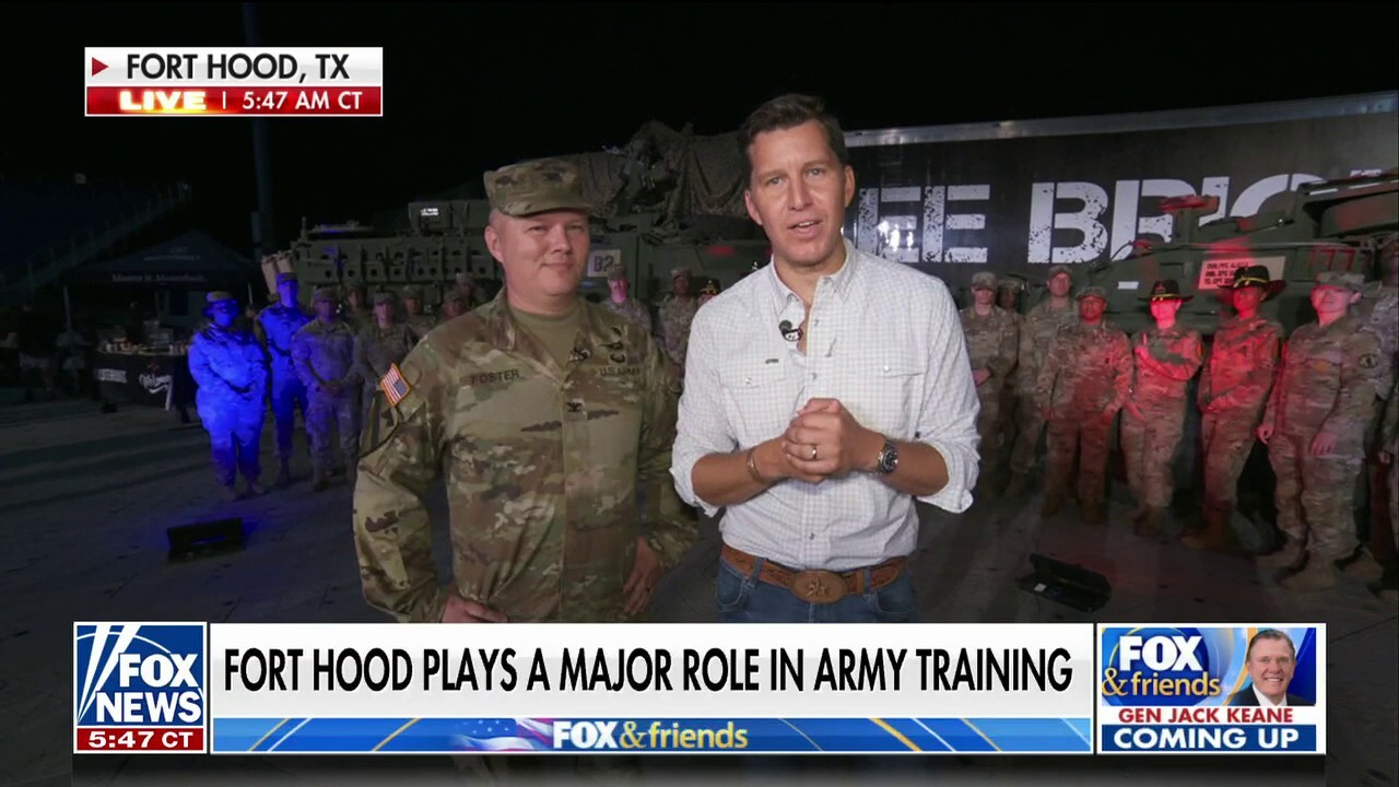 Will Cain tours Fort Hood 'This is America's hammer' Fox News Video