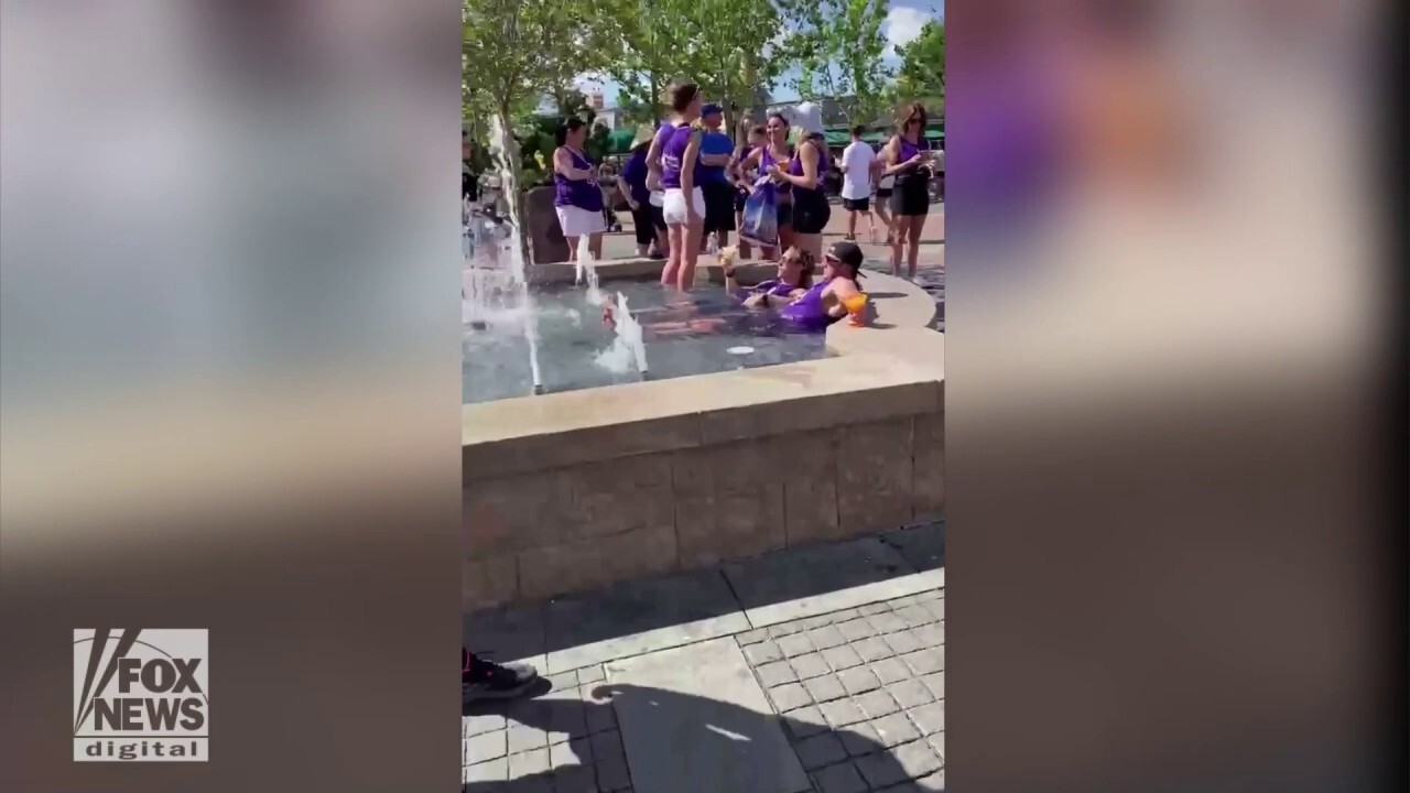 WATCH: Tourists seen lounging in fountain at Disney’s EPCOT