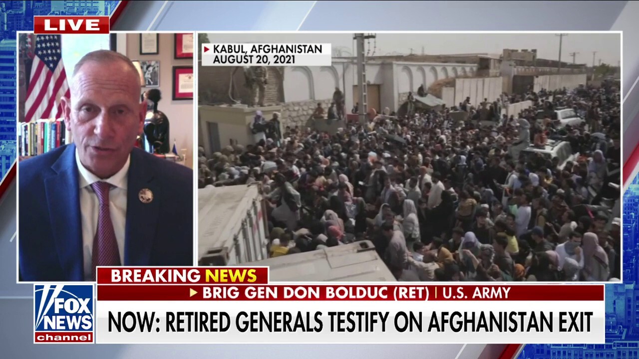 Generals who carried out Afghan exit are ‘pointing fingers’: Gen. Bolduc