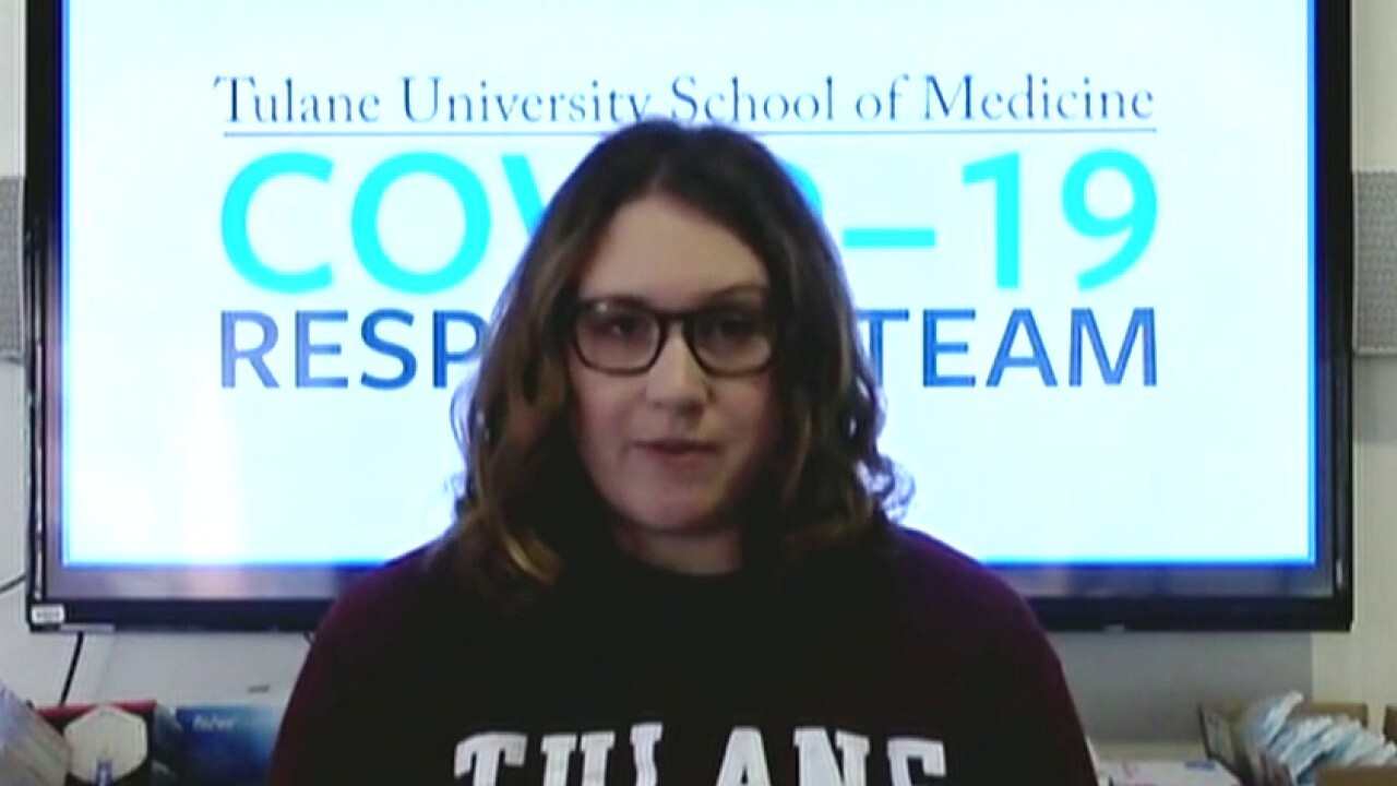 Tulane medical student on coordinating donations of protective gear for hospitals