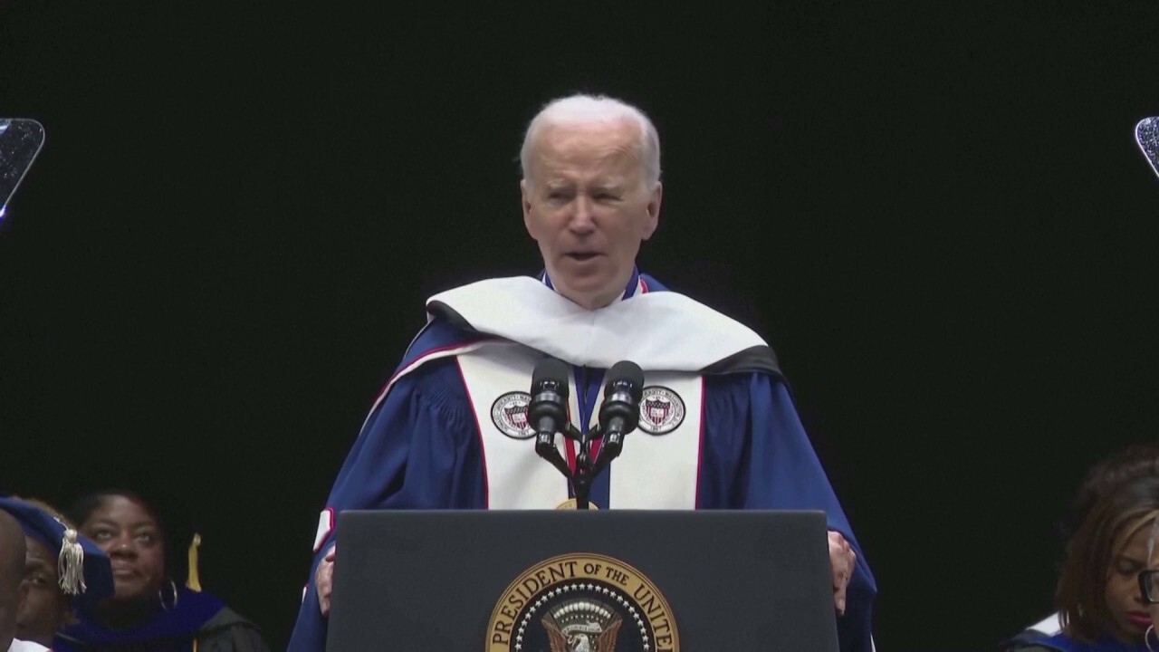Biden receives honorary Howard University degree, delivers commencement address