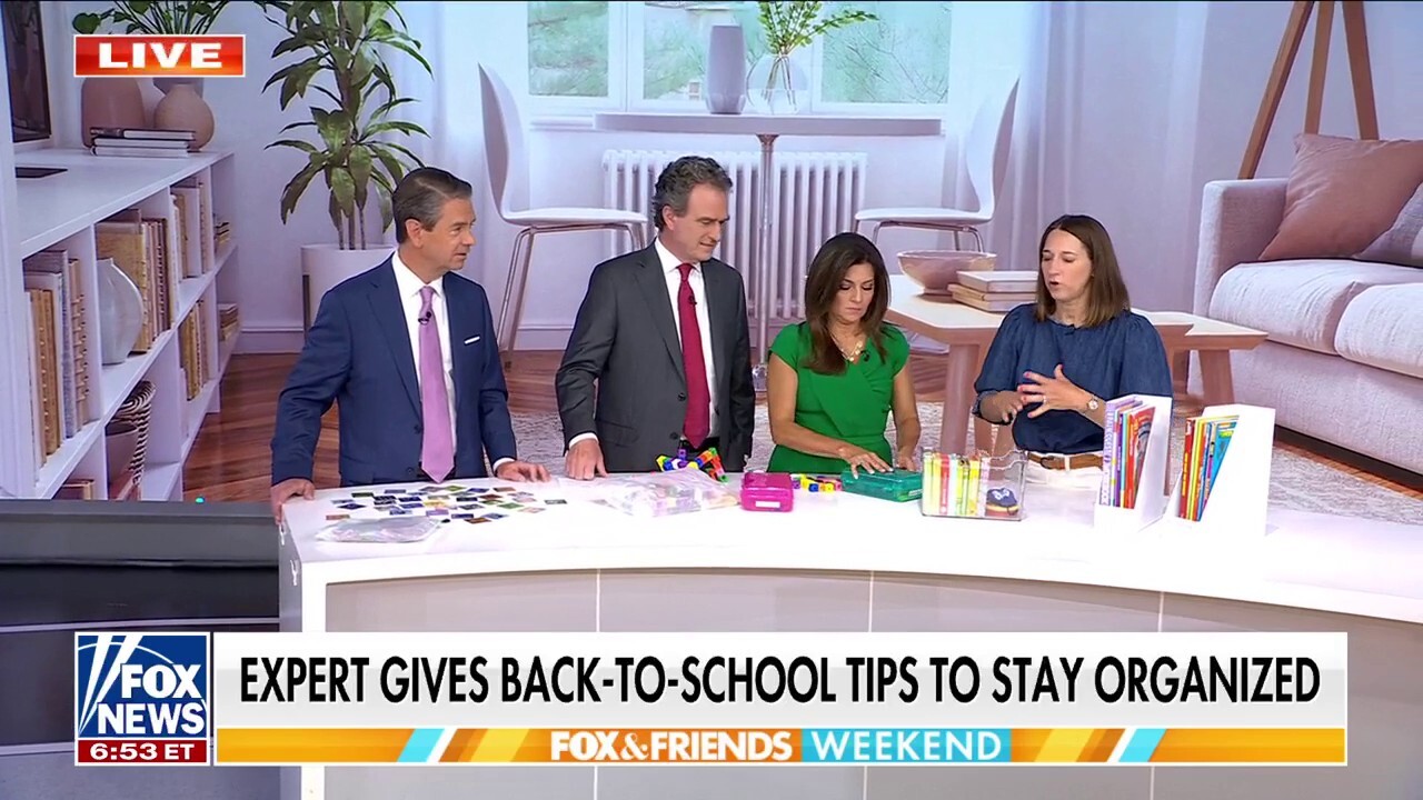 How families can stay organized amid back-to-school clutter and chaos
