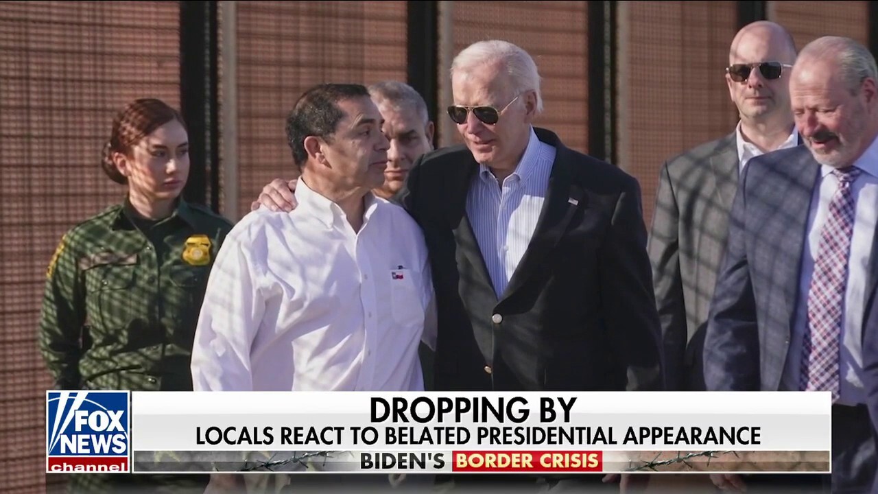 Americans living along the border are upset over Biden's first time visit