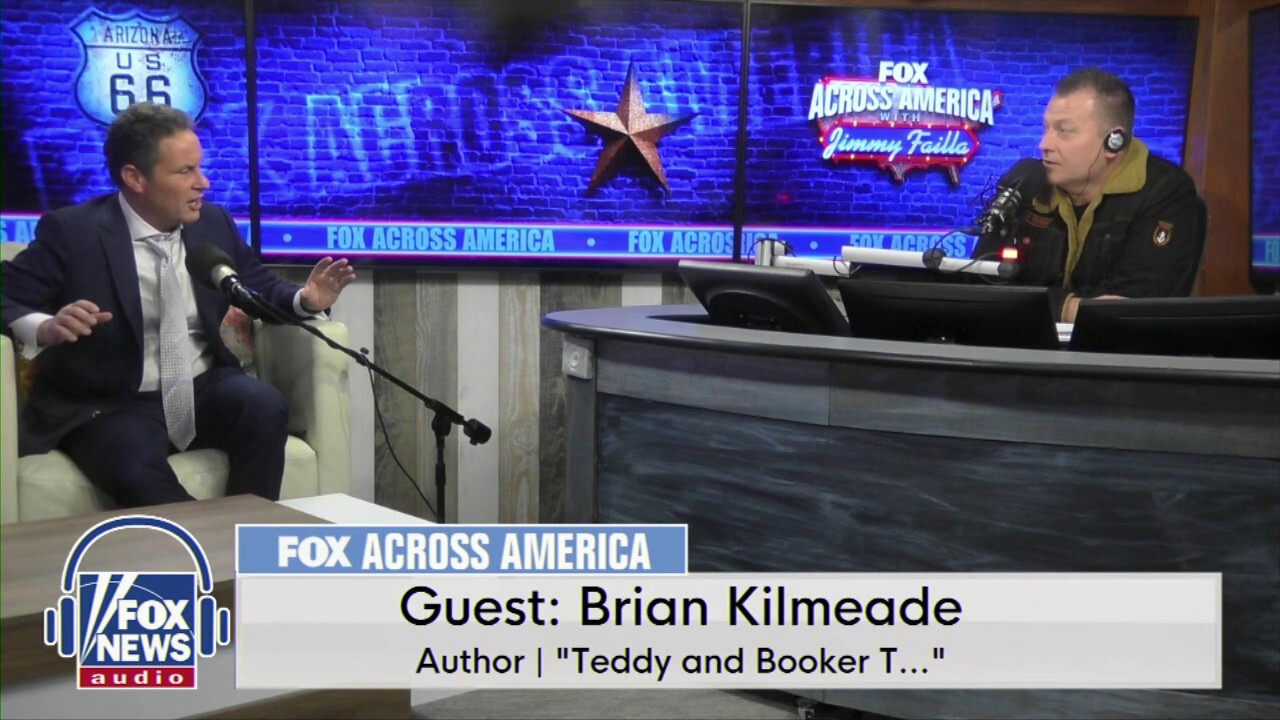 WATCH: Brian Kilmeade Stops By To Discuss His New Book, "Teddy and Booker T"