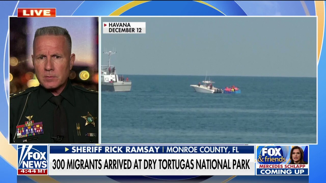 Monroe County, Florida Sheriff Rick Ramsay on the Florida Keys feeling overwhelmed after boats of migrants arrive