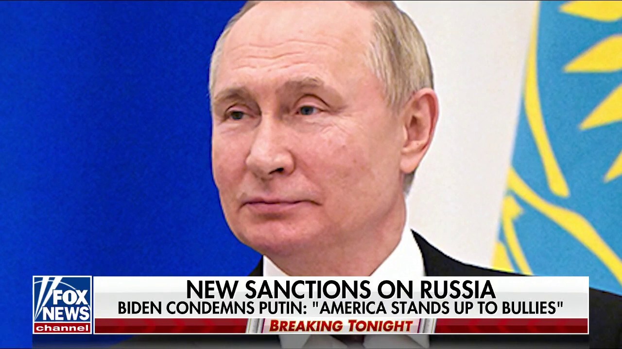 Biden Imposes New Russian Sanctions Vows To Make Putin A Pariah On Air Videos Fox News