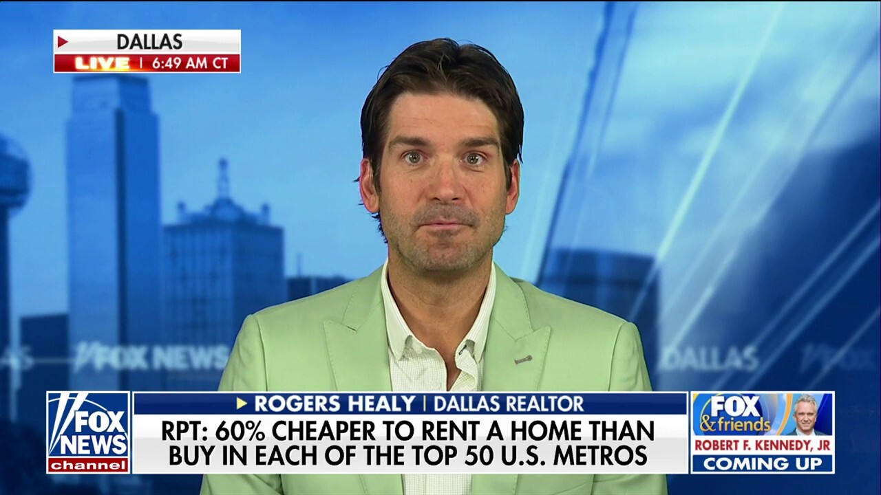 Dallas realtor Rogers Healy joins ‘Fox & Friends’ to break down the latest developments in the housing market.