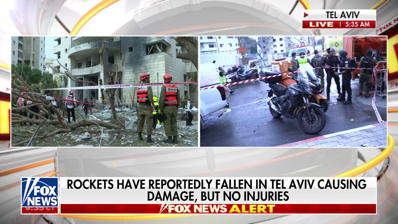 Damage reported in Tel Aviv after Iranian ballistic missile attack
