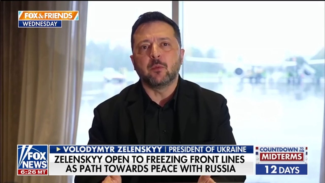 Zelenskyy open to 'freeze' to end war | McFarland: 'Hugely important'