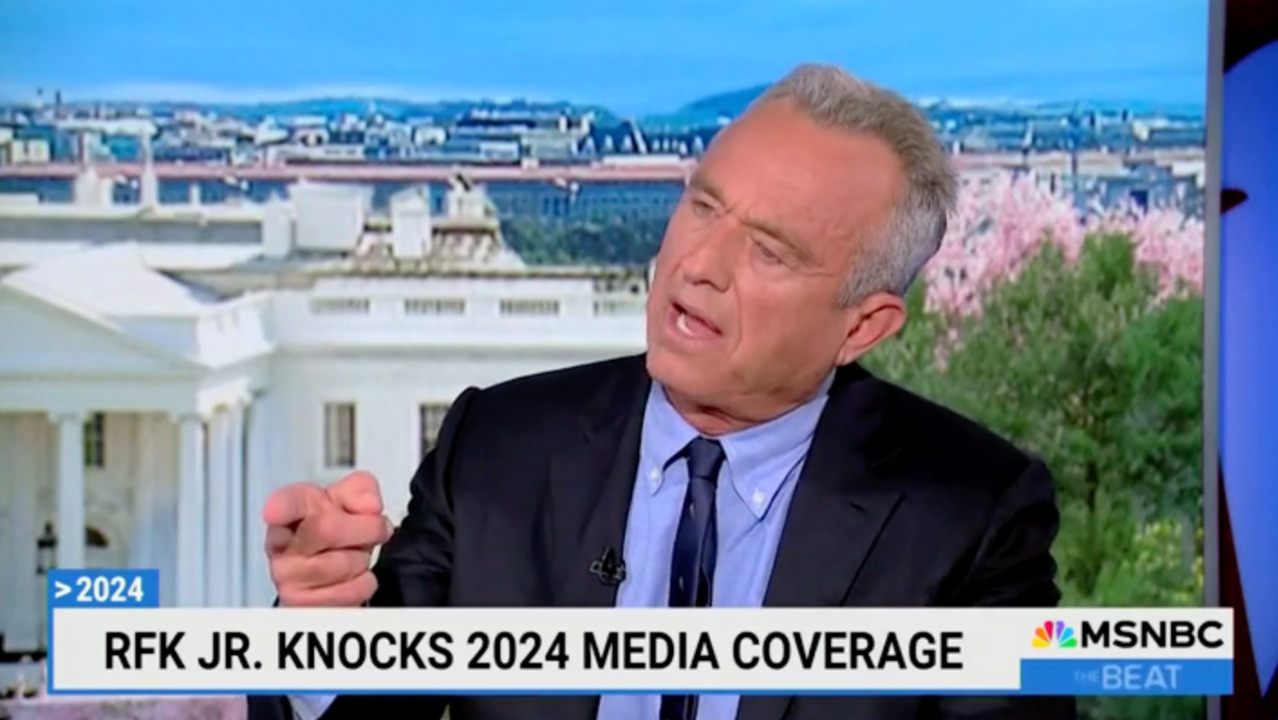 RFK Jr. accuses MSNBC host of baiting him into badmouthing former President Trump