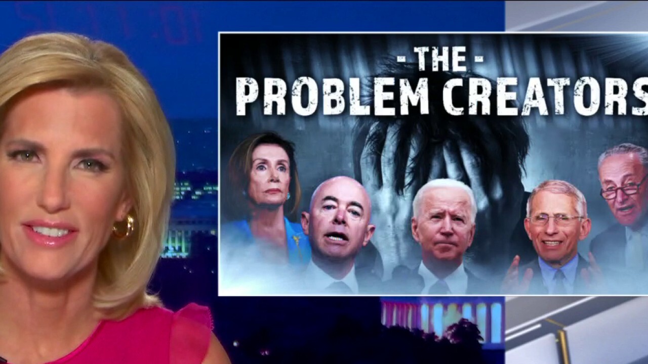 Ingraham: Biden's 'problem creators' usurping Americans' rights