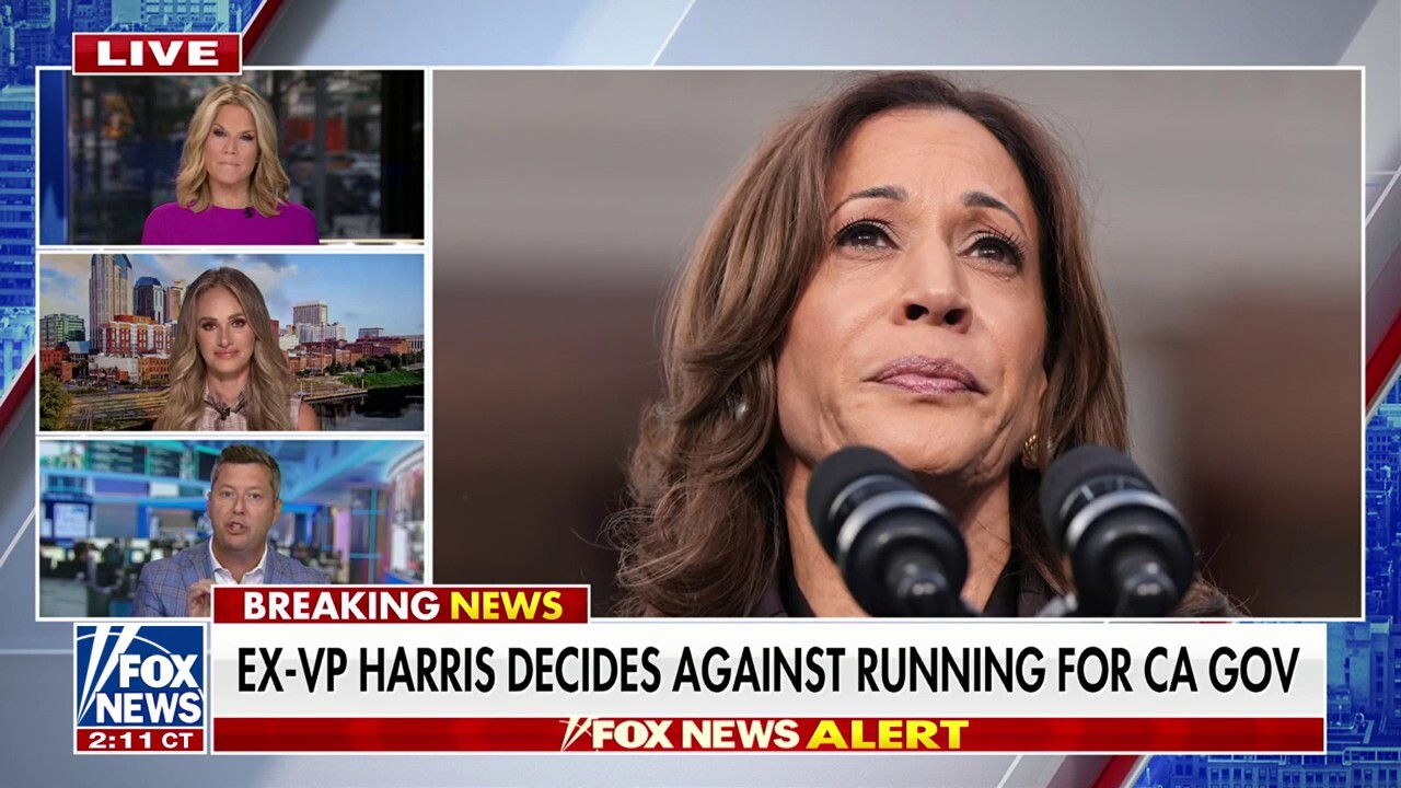 Kamala Harris reveals whether she will run for California governor