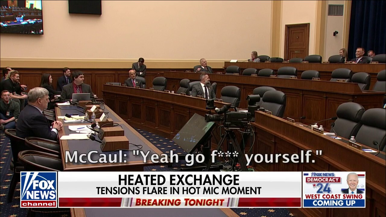 Tensions flare in hot mic moment between Rep. McCaul and Rep. Issa