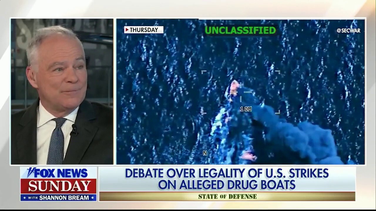 Sen. Deb Fischer, R-Neb., and Sen. Tim Kaine, D-Va., discuss calls for transparency on the Trump administration’s strikes on alleged drug boats and the state of Russia-Ukraine peace talks on ‘Fox News Sunday.’