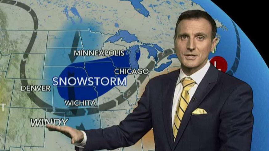Major storm packs near-blizzard conditions