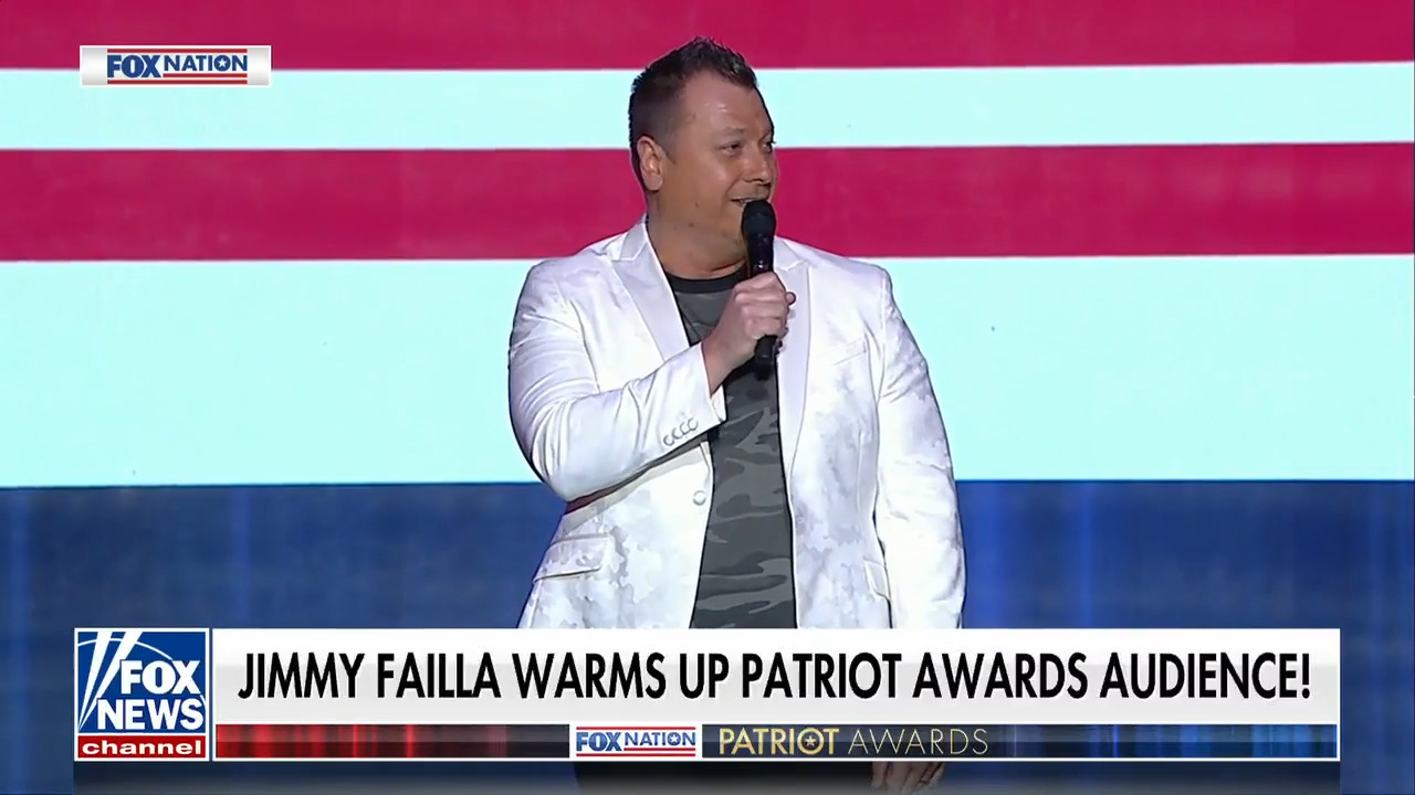 Jimmy Failla does stand-up at Patriot Awards 
