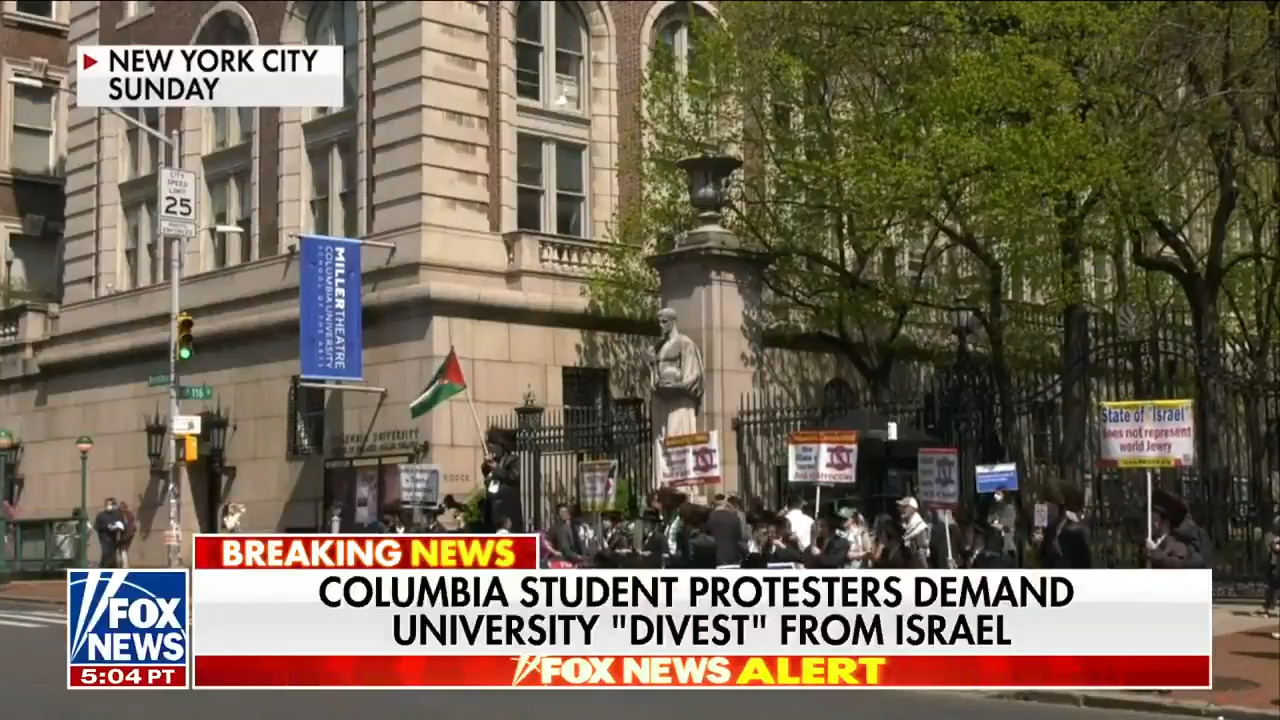 Fox News' Bryan Llenas reports the latest on the campus chaos from New York City. 