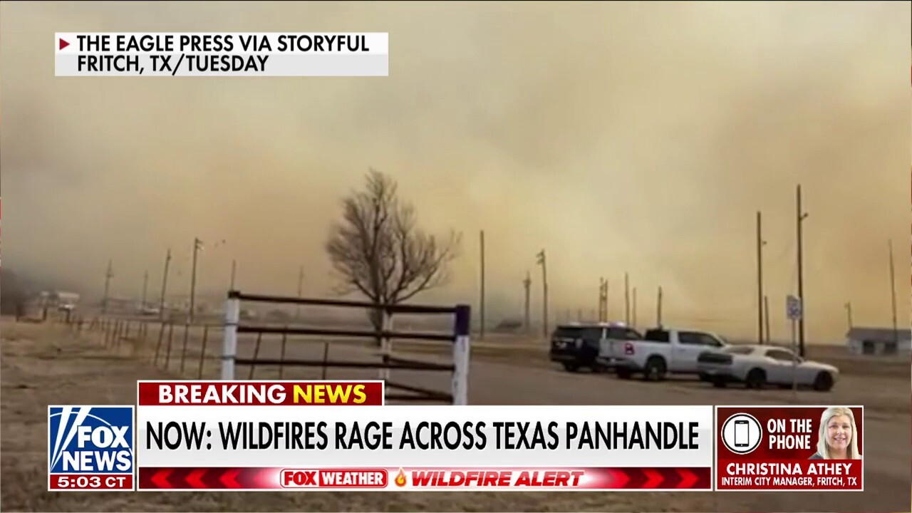 Wildfires rage across Texas panhandle