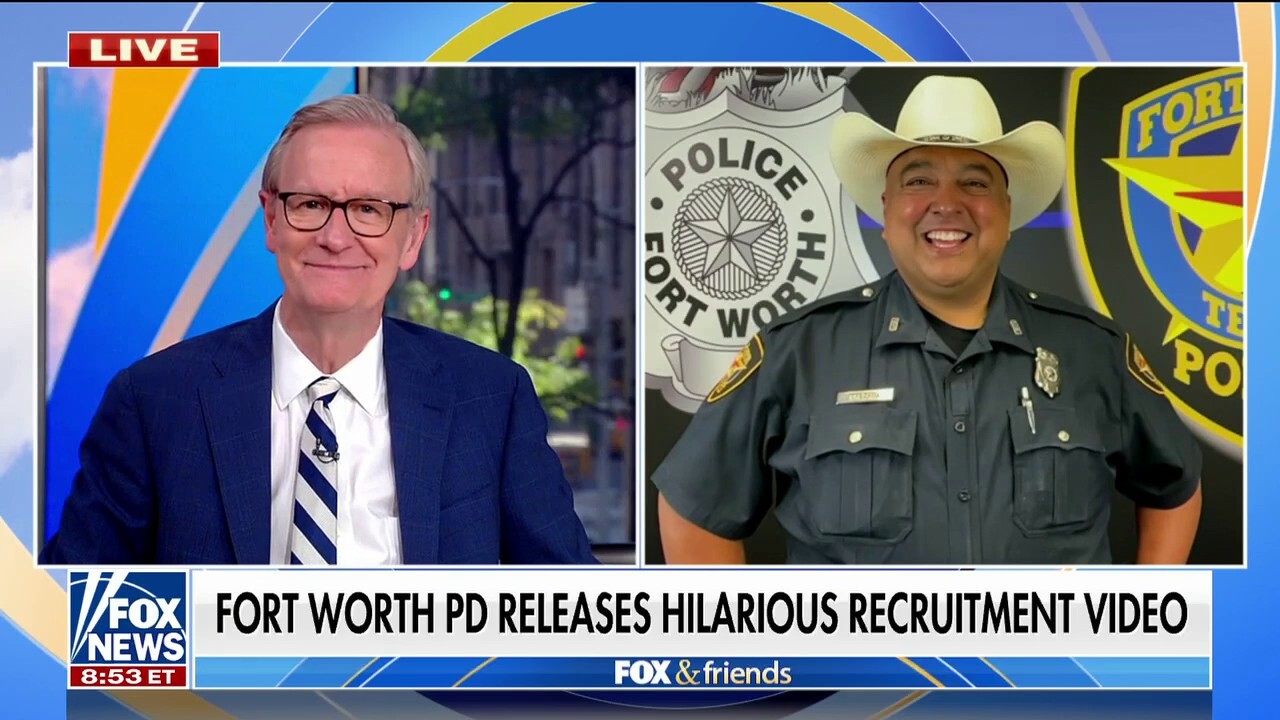 Texas police department's car-salesman-themed recruitment video goes viral