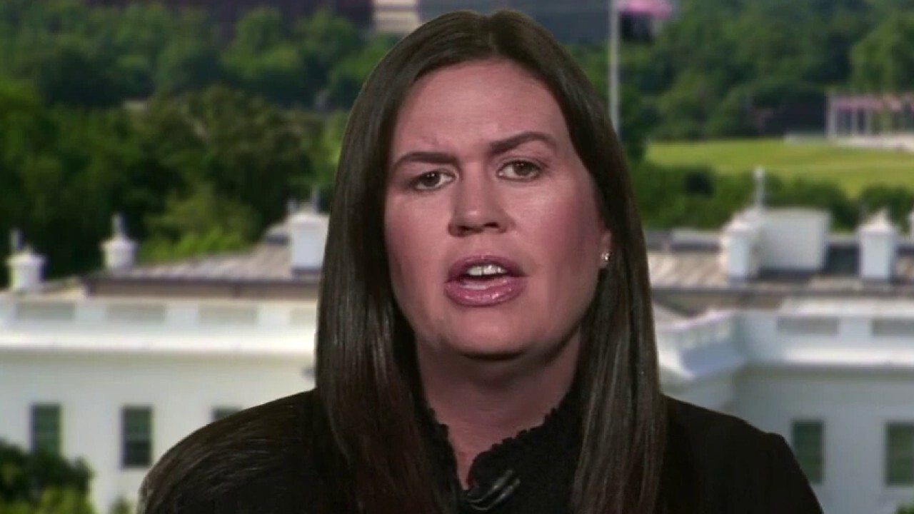 Sarah Sanders on Trump's message to West Point graduates, American flagged ripped from protester's hands in Seattle