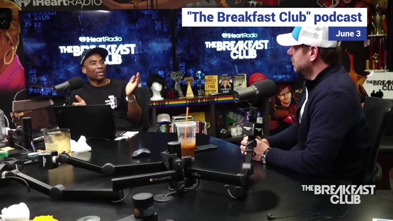 Charlamagne grills Eric Swalwell on why Dems should be trusted after they `lied to us so long` about Biden