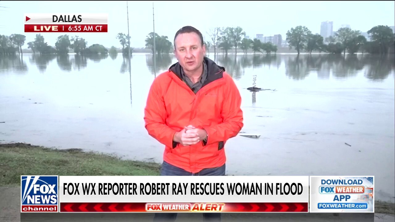 FOX Weather reporter saves woman in flood