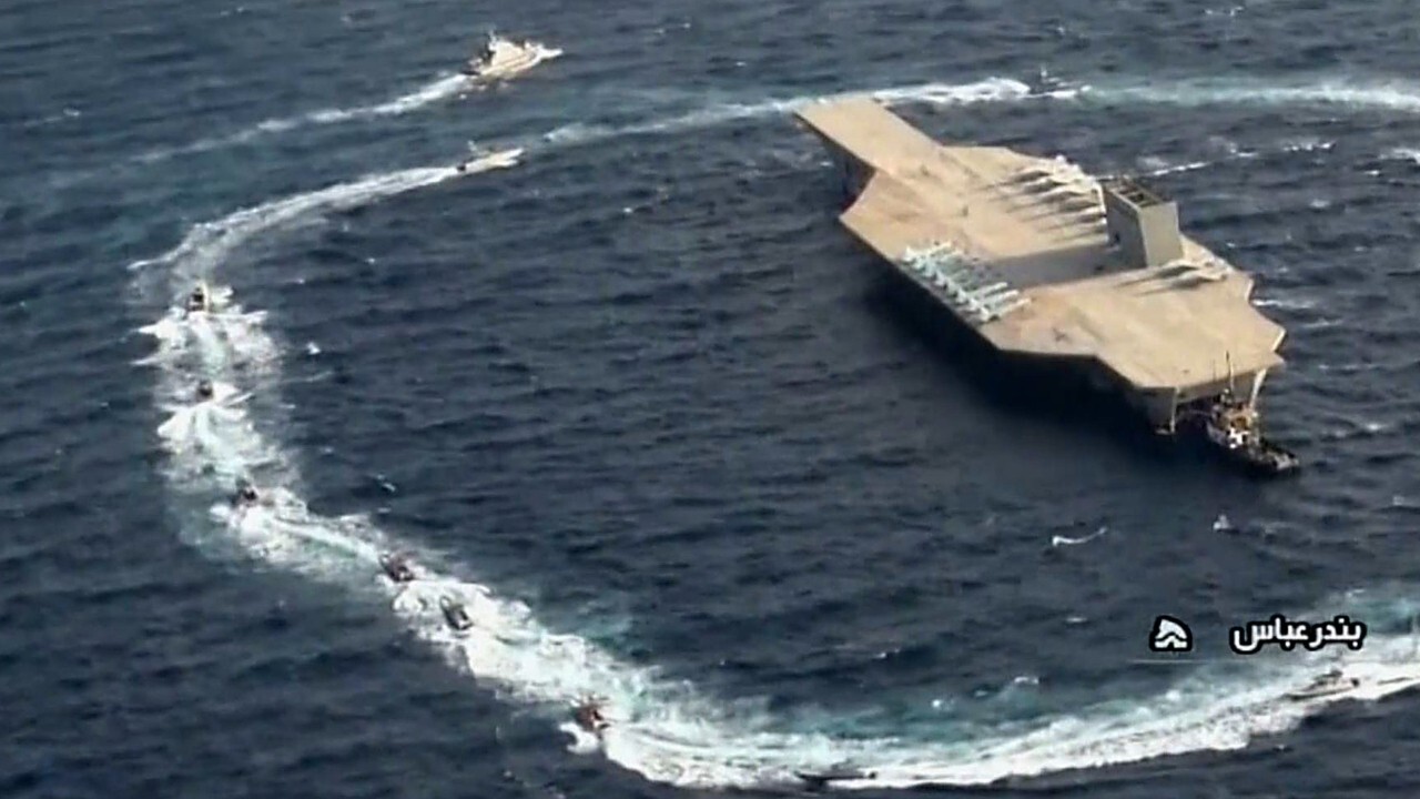 Expert says Iran is trying to act tough by conducting live-fire drill on mock US carrier