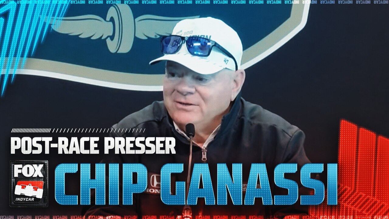 Indy 500 Post-Race Presser: Chip Ganassi | INDYCAR on FOX