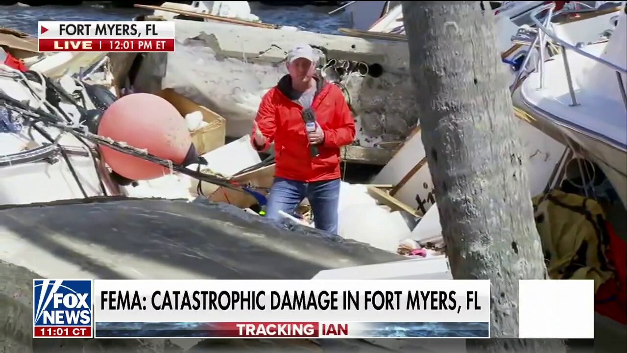 FEMA says Fort Myers coast sustained catastrophic damage from Hurricane Ian