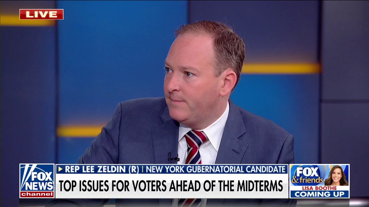 NY crime concerns are 'as personal as it gets': Rep. Lee Zeldin
