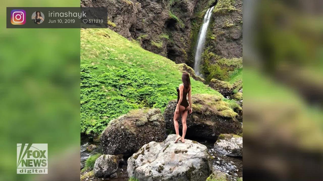 Irina Shayk shows off her figure on Instagram