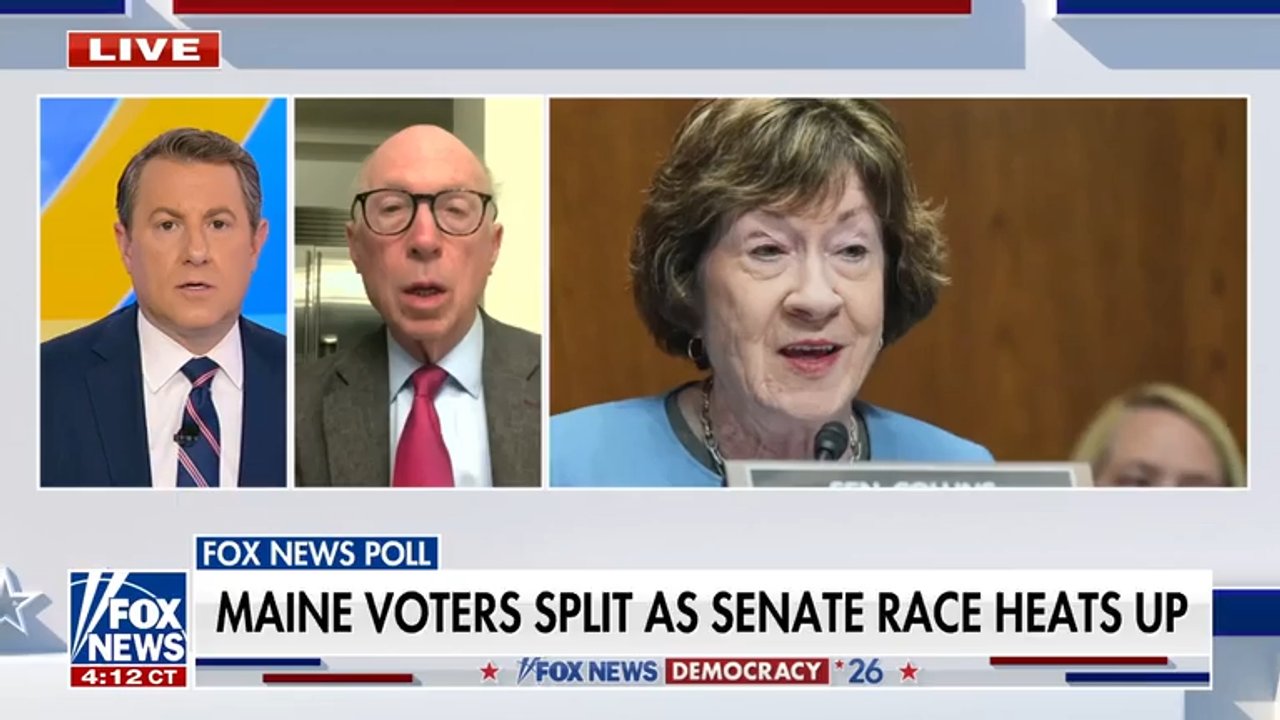 Maine Senate race tied as poll shows Collins, Jackson in dead heat