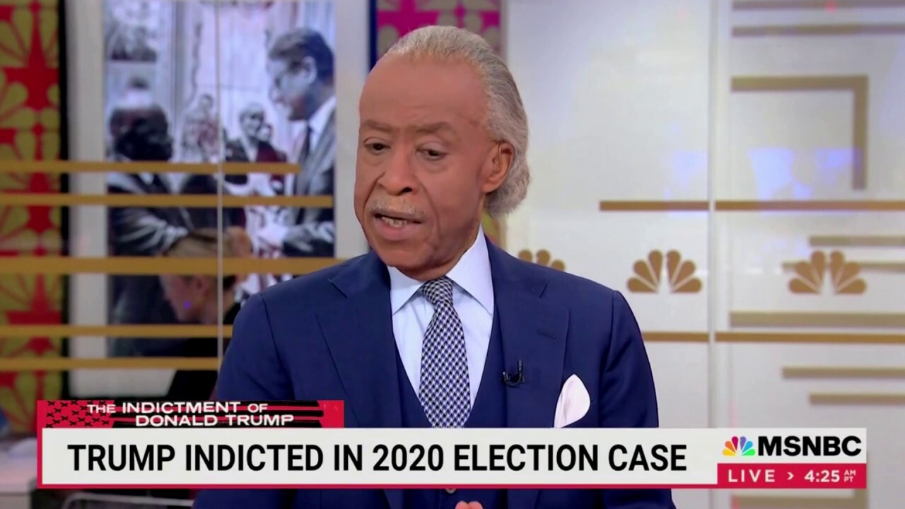 MSNBC's Al Sharpton: 'Imagine' if Madison, Jefferson 'tried to overthrow the government'