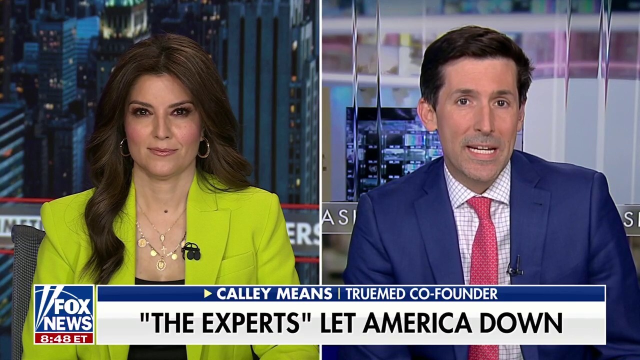 TrueMed co-founder and special government employee for Health and Human Services Calley Means calls out how traditional health 'expertise' let Americans down on 'Jesse Watters Primetime.'