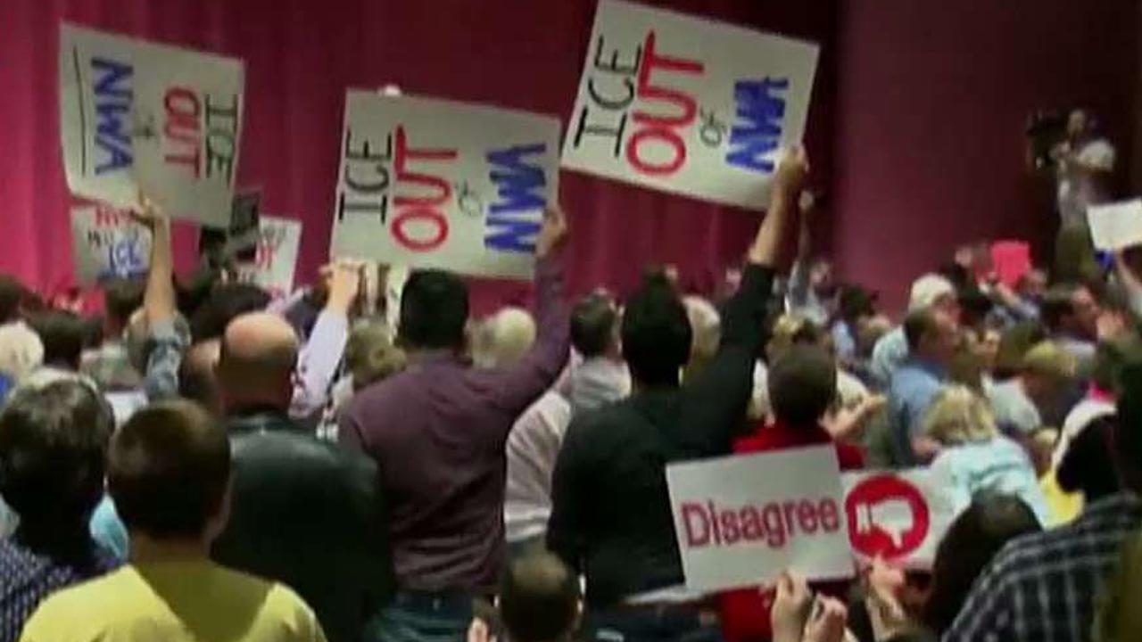 Angry voters continue to flood Republican town halls