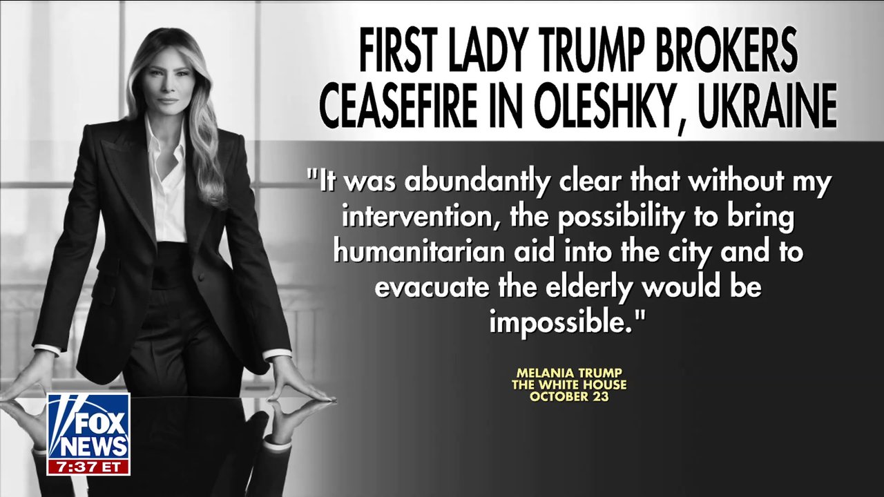 Melania Trump adviser shares INSIDE LOOK at ceasefire agreement