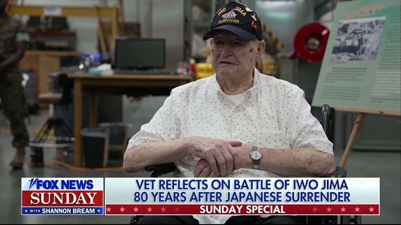  100-year-old WWII veteran reflects on 80th anniversary of Battle of Iwo Jima